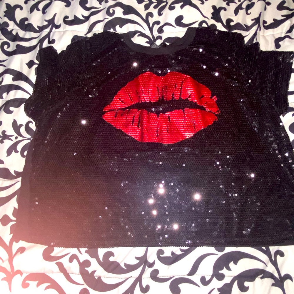 Sequin top